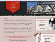 Tablet Screenshot of olistucco.com